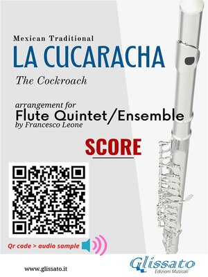 cover image of Flute Quintet Score of "La Cucaracha"
